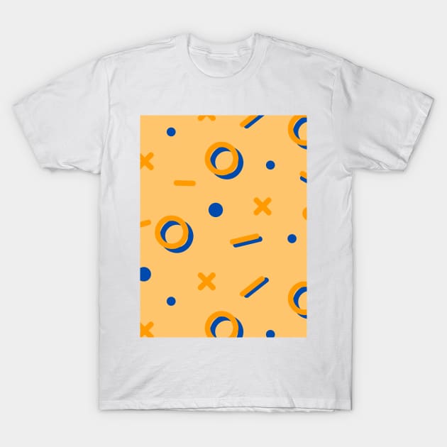 Abstract dots and line pattern T-Shirt by Word and Saying